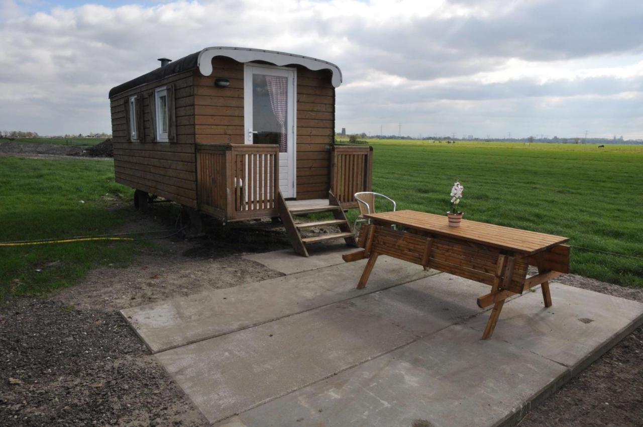 Your Cozy Waggon At The Cows' Paradise Amsterdam Esterno foto